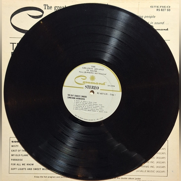 THE RAY CHARLES SINGERS LP vinyl - Picture 5 of 8